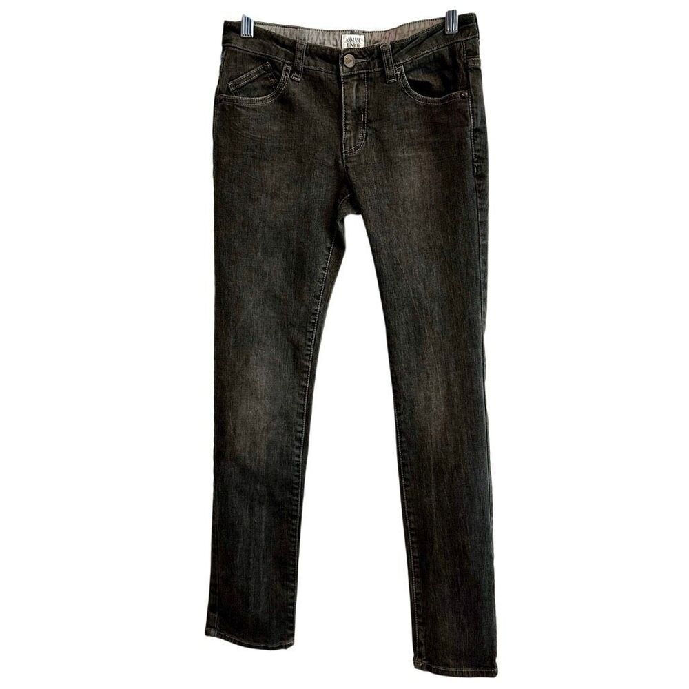 Armani Junior Grey Wash Jeans